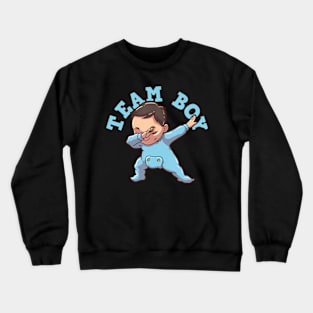 Gender Reveal Party Team Boy Crewneck Sweatshirt